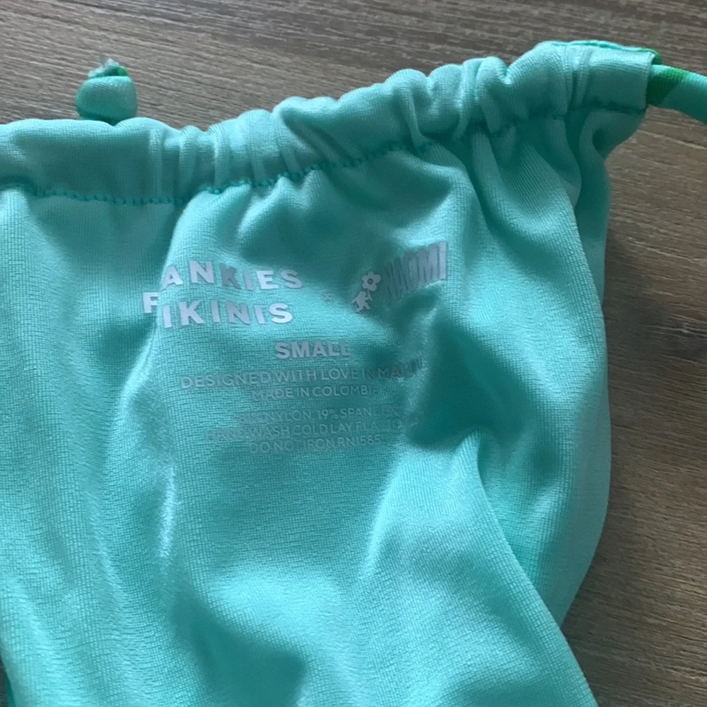 Frankie’s bikinis Naomi bash satin bottom